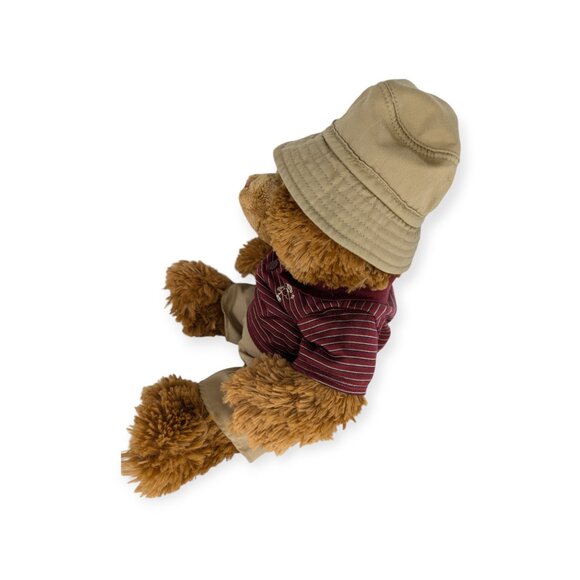 Build-A-Bear BAB Centennial Series Edition 2001 Teddy Bear w/Golfer's Outfit - Picture 5 of 11